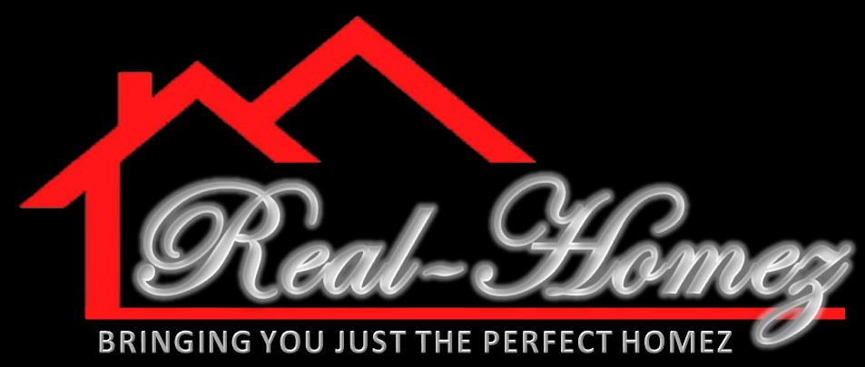 Real-Homez Logo Black BG